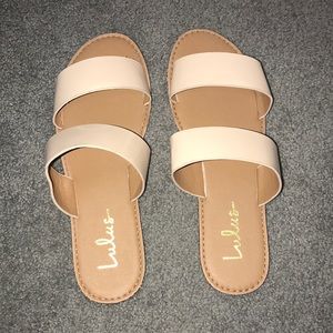 Lulus Nude Sandals